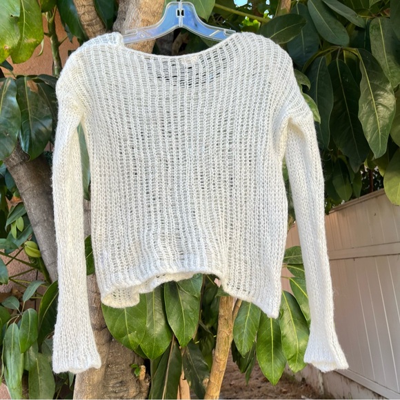 Brandy Melville John Galt Sheer Knit Sweater. - Picture 12 of 12